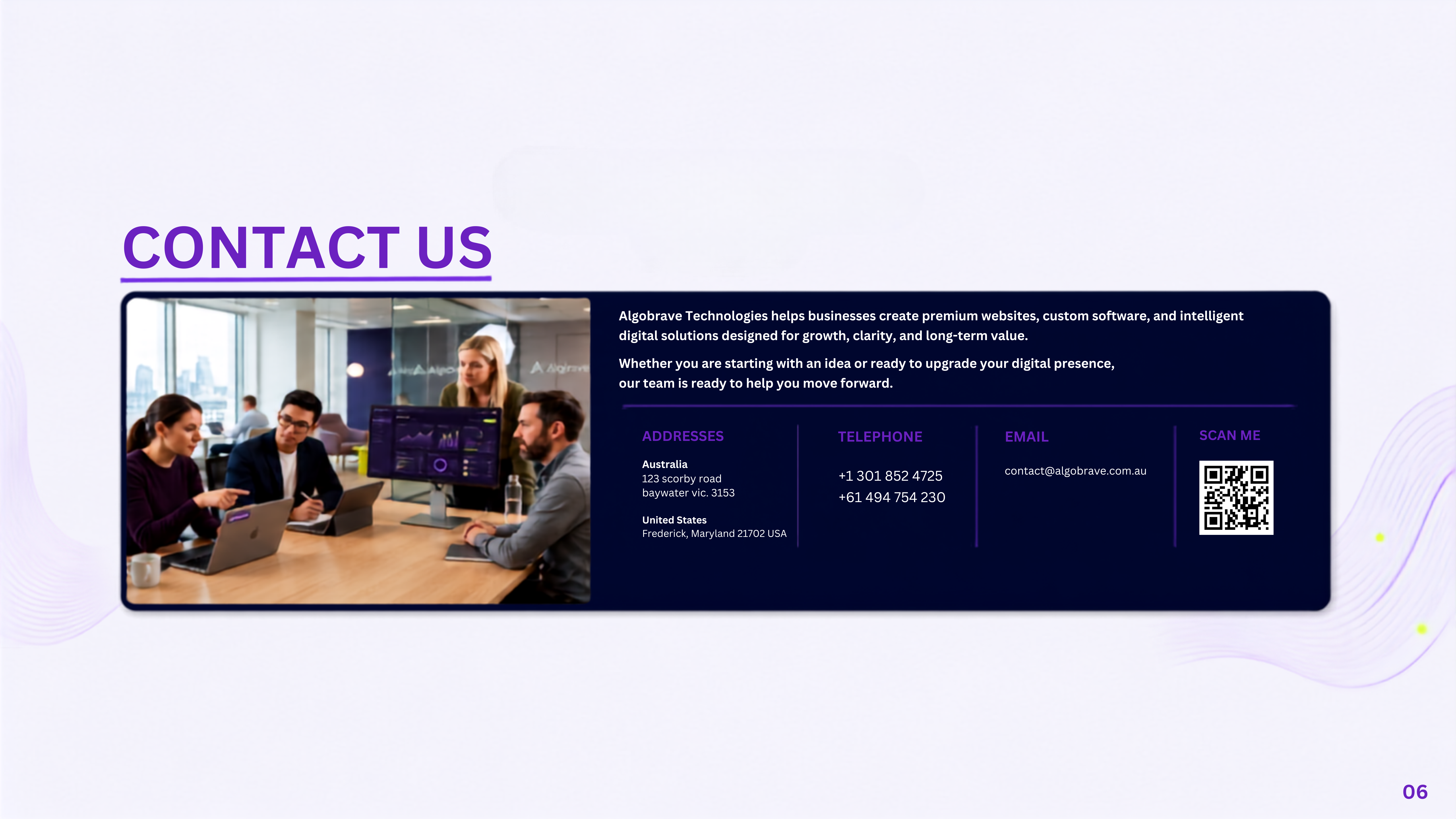 Algobrave company profile slide 9